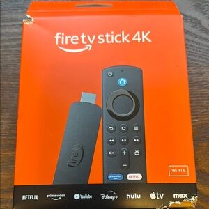 Amazon Black Fire TV Stick 4K